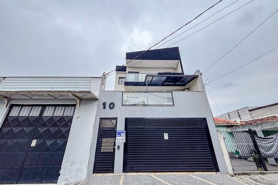 Fachada com Placa de apartamento para alugar com 1 quarto, 36m² em Vila Carrão, São Paulo