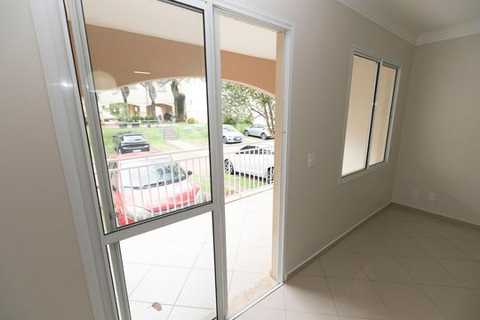 SALA PARA DOIS AMBIENTES de apartamento para alugar com 3 quartos, 82m² em Jardim Santa Genebra, Campinas
