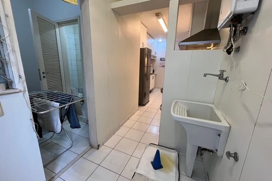 Área de Serviço de apartamento para alugar com 2 quartos, 80m² em São Conrado, Rio de Janeiro