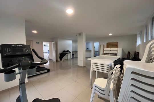 Área comum - Salão de festas de apartamento para alugar com 2 quartos, 80m² em São Conrado, Rio de Janeiro