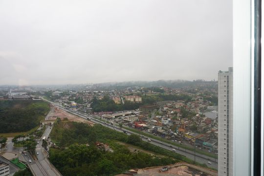 Vista da Suíte de apartamento para alugar com 2 quartos, 82m² em Jardim Branca Flor, Embu das Artes