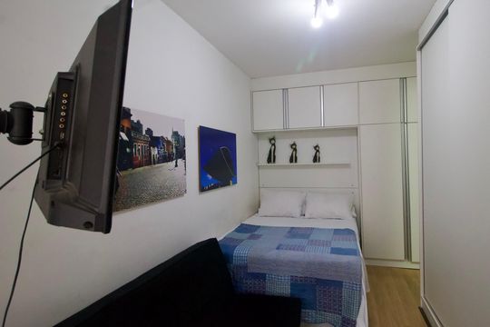 Quarto de apartamento para alugar com 1 quarto, 56m² em Centro, Curitiba