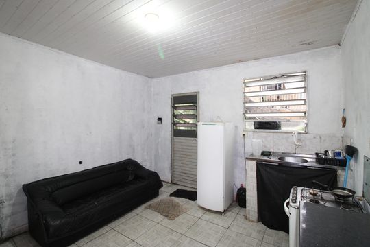 Sala/Cozinha de casa para alugar com 1 quarto, 45m² em Itaquera, São Paulo