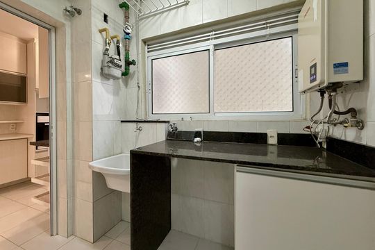 Área de Serviço de apartamento para alugar com 3 quartos, 126m² em Vila Gertrudes, São Paulo