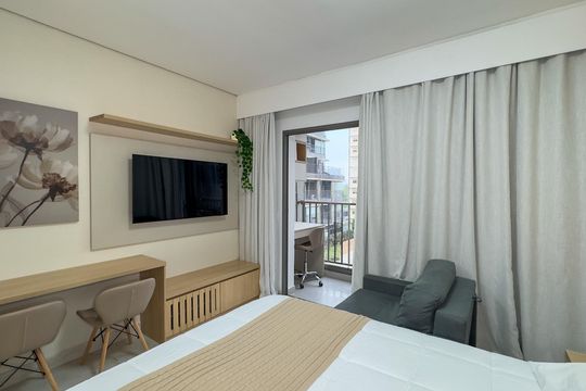 Kitnet/Studio para alugar com 1 quarto, 32m² em Santo Amaro, São Paulo
