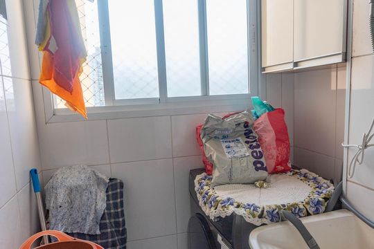 Área de serviço de apartamento à venda com 3 quartos, 65m² em Centro, Diadema