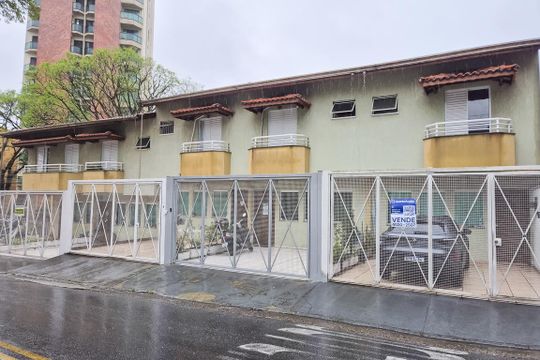 fachada de casa de condomínio à venda com 3 quartos, 147m² em Baeta Neves, São Bernardo do Campo