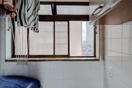 Área de Serviço de apartamento à venda com 3 quartos, 61m² em Vila Esperança, São Paulo