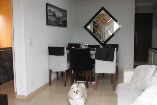 Sala de apartamento à venda com 2 quartos, 70m² em Vila Emir, São Paulo