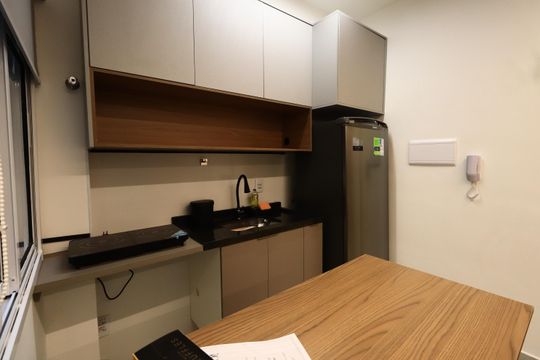 Cozinha de kitnet/studio para alugar com 1 quarto, 20m² em Vila Esperança, São Paulo