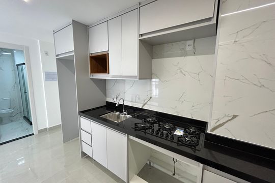 Cozinha de apartamento para alugar com 2 quartos, 49m² em Cachambi, Rio de Janeiro