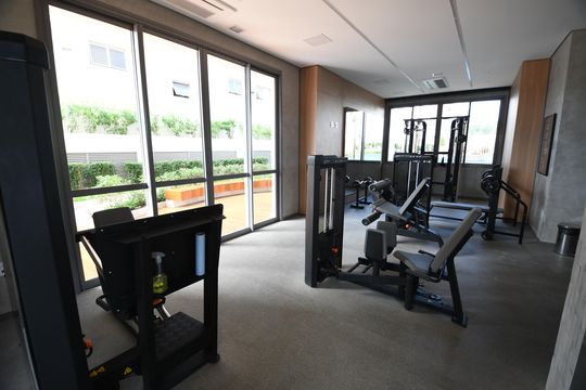 Área comum - Academia de apartamento para alugar com 3 quartos, 130m² em Cambuí, Campinas