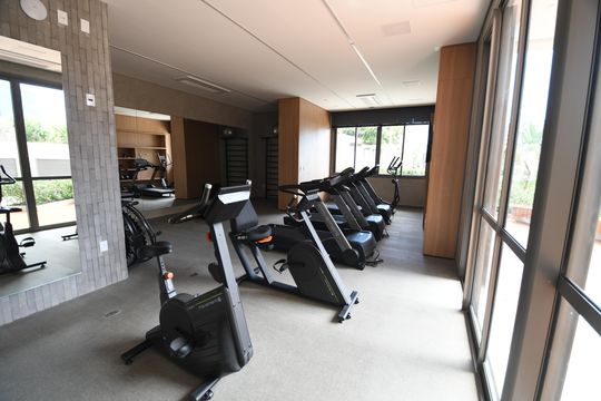 Área comum - Academia de apartamento para alugar com 3 quartos, 130m² em Cambuí, Campinas