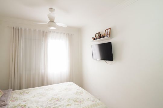 Suíte de apartamento à venda com 2 quartos, 59m² em Tatuapé, São Paulo