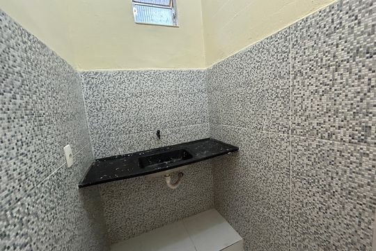 Cozinha de kitnet/studio para alugar com 1 quarto, 25m² em Campinho, Rio de Janeiro
