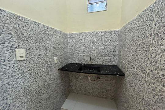 Cozinha de kitnet/studio para alugar com 1 quarto, 25m² em Campinho, Rio de Janeiro