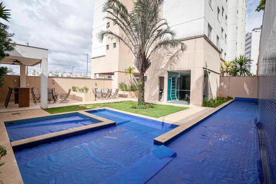 Área comum - Piscina de apartamento para alugar com 2 quartos, 65m² em Ouro Preto, Belo Horizonte