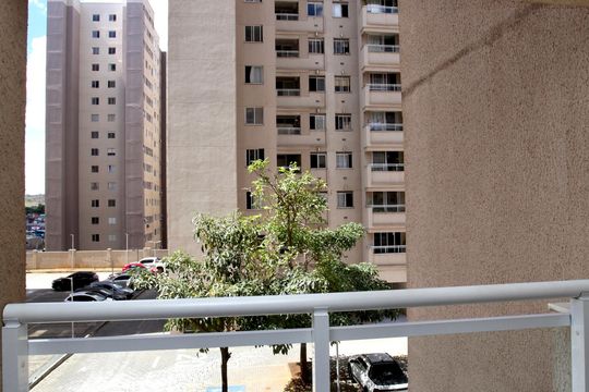 Varanda da Sala de apartamento para alugar com 3 quartos, 75m² em Jk, Contagem