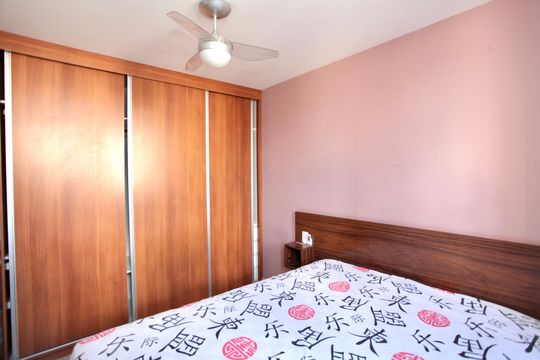Quarto Suíte de apartamento para alugar com 3 quartos, 75m² em Jk, Contagem
