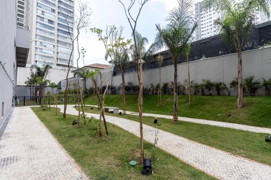 Área comum de apartamento para alugar com 2 quartos, 54m² em Barra Funda, São Paulo