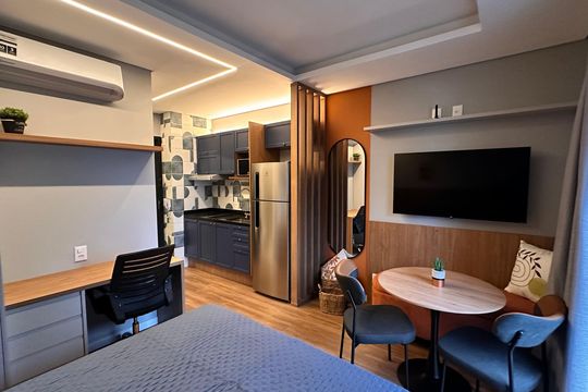 Kitnet/Studio para alugar com 1 quarto, 25m² em Vila Cordeiro, São Paulo