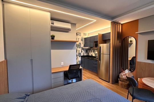 Kitnet/Studio para alugar com 1 quarto, 25m² em Vila Cordeiro, São Paulo