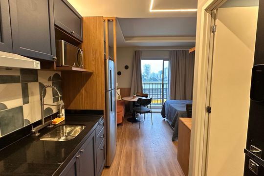 Kitnet/Studio para alugar com 1 quarto, 25m² em Vila Cordeiro, São Paulo