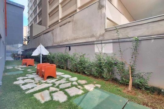 Área comum de apartamento para alugar com 1 quarto, 24m² em Barra Funda, São Paulo