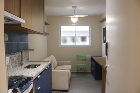 Apartamento para alugar com 1 quarto, 24m² em Barra Funda, São Paulo