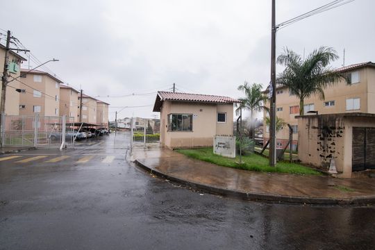 Fachada de apartamento à venda com 2 quartos, 55m² em Jardim Nossa Sra Auxiliadora, Hortolândia