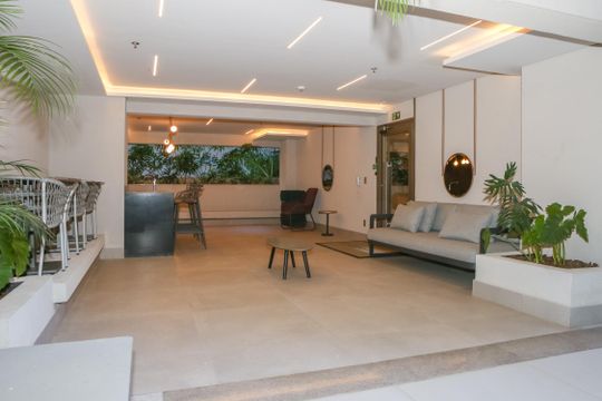 Área comum - Salão de festas de kitnet/studio à venda com 1 quarto, 27m² em Perdizes, São Paulo