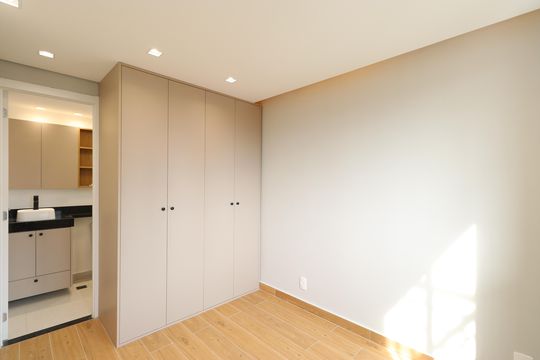Quarto de apartamento para alugar com 1 quarto, 27m² em Várzea da Barra Funda, São Paulo