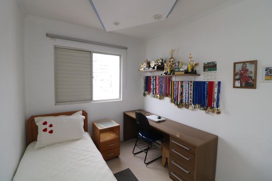 Quarto de apartamento para alugar com 3 quartos, 74m² em Vila Prudente, São Paulo