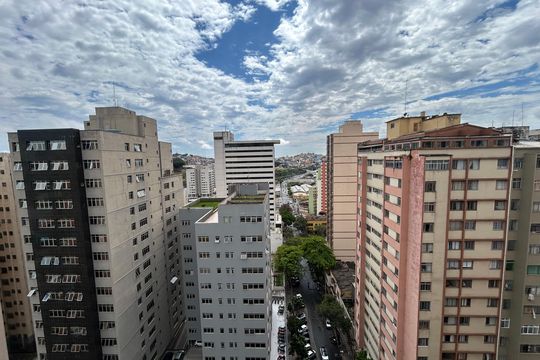 Vista de apartamento à venda com 3 quartos, 120m² em Barro Preto, Belo Horizonte
