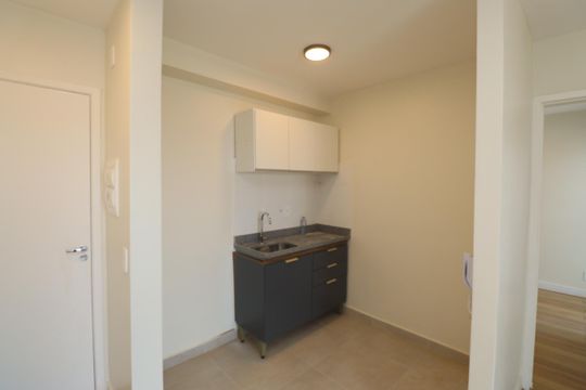 Cozinha  de apartamento para alugar com 1 quarto, 33m² em Vila Mazzei, São Paulo