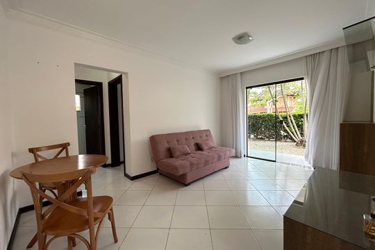 Sala de apartamento para alugar com 1 quarto, 50m² em Lagoa da Conceição, Florianópolis