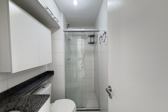 Banheiro Suíte de kitnet/studio para alugar com 1 quarto, 34m² em Água Rasa, São Paulo