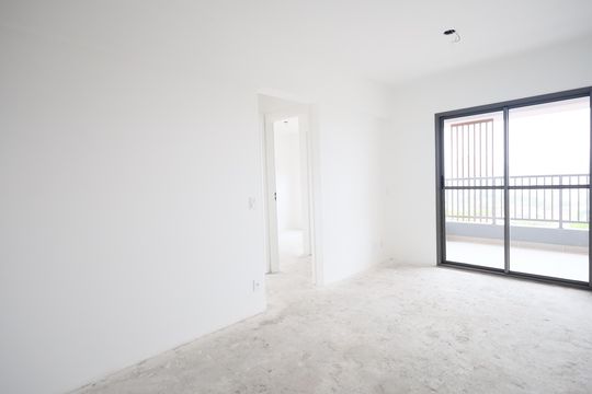 Sala/Cozinha de apartamento à venda com 2 quartos, 56m² em Bela Vista, Osasco