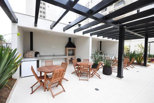 Churrasqueira de apartamento à venda com 2 quartos, 64m² em Vila Andrade, São Paulo