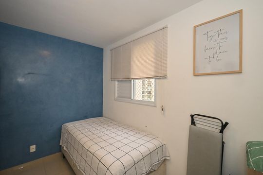 Quarto de apartamento à venda com 2 quartos, 64m² em Vila Andrade, São Paulo