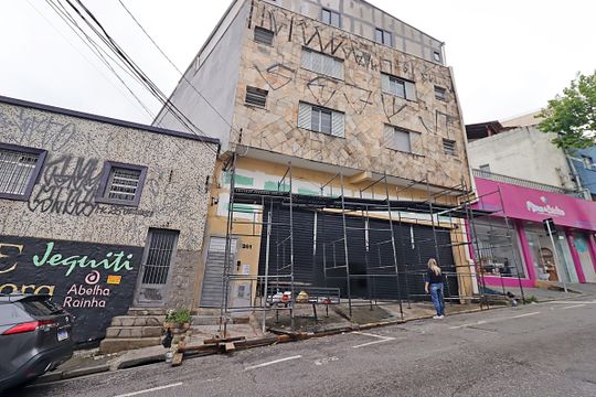 Fachada de kitnet/studio para alugar com 1 quarto, 23m² em Parque das Nações, Santo André