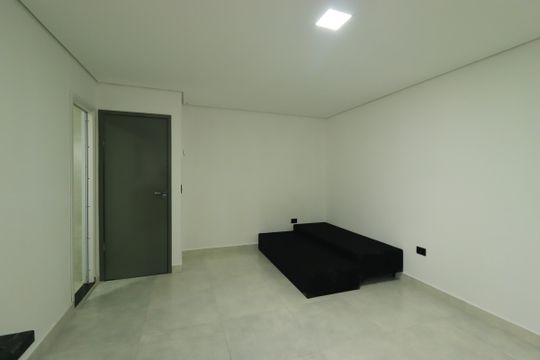 Quarto / Cozinha de kitnet/studio para alugar com 1 quarto, 23m² em Parque das Nações, Santo André