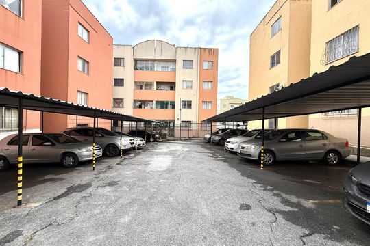 Garagem de apartamento para alugar com 3 quartos, 63m² em Parque das Acácias, Contagem