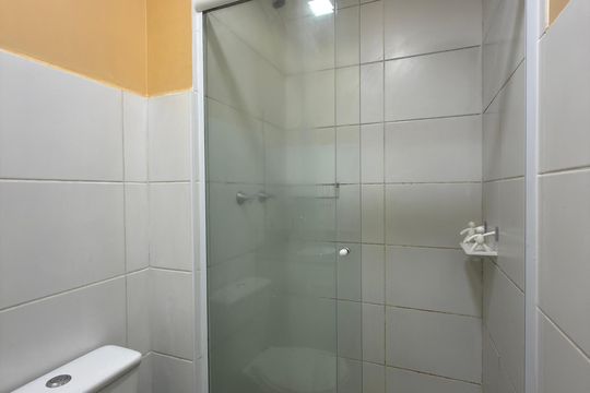 Banheiro Social de apartamento para alugar com 2 quartos, 56m² em Planalto, São Bernardo do Campo