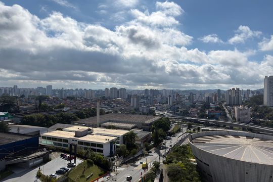 Quarto 1 - Suíte Vista de apartamento para alugar com 2 quartos, 56m² em Planalto, São Bernardo do Campo