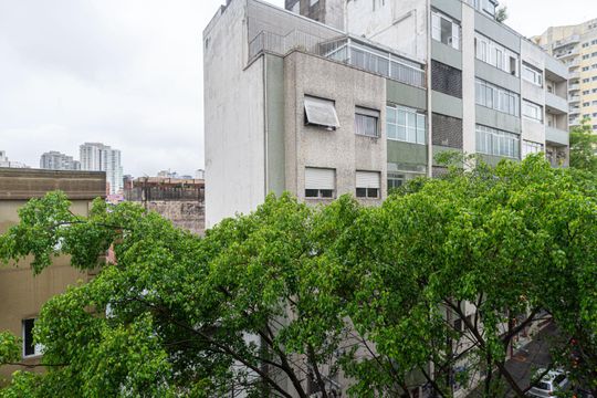 Vista da Varanda da Sala de apartamento para alugar com 1 quarto, 28m² em Bela Vista, São Paulo