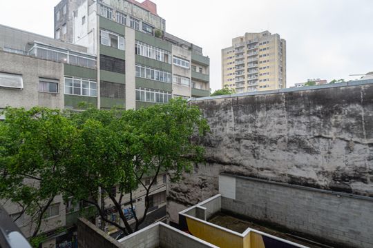 Vista da Varanda da Sala de apartamento para alugar com 1 quarto, 28m² em Bela Vista, São Paulo