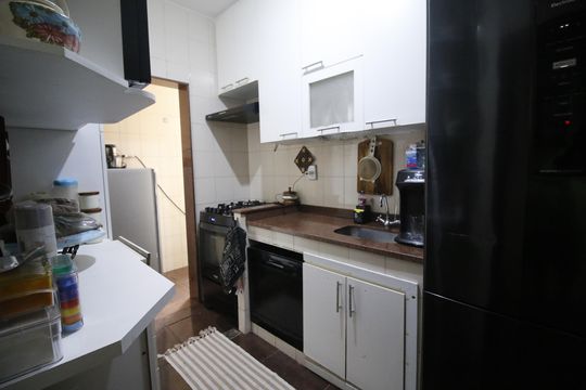 Cozinha de apartamento à venda com 2 quartos, 51m² em Pechincha, Rio de Janeiro