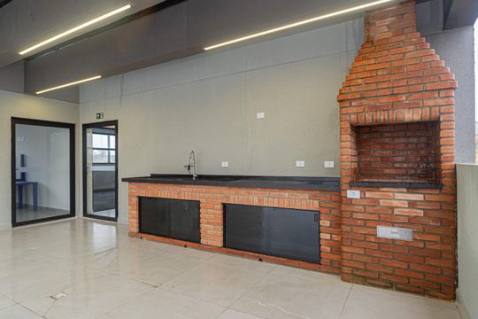 Área comum - Churrasqueira de apartamento para alugar com 1 quarto, 28m² em Bela Vista, São Paulo