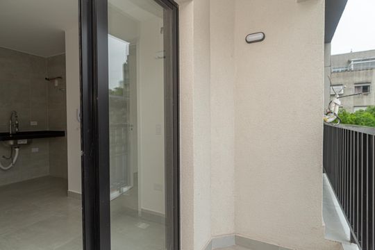 Varanda da Sala de apartamento para alugar com 1 quarto, 28m² em Bela Vista, São Paulo